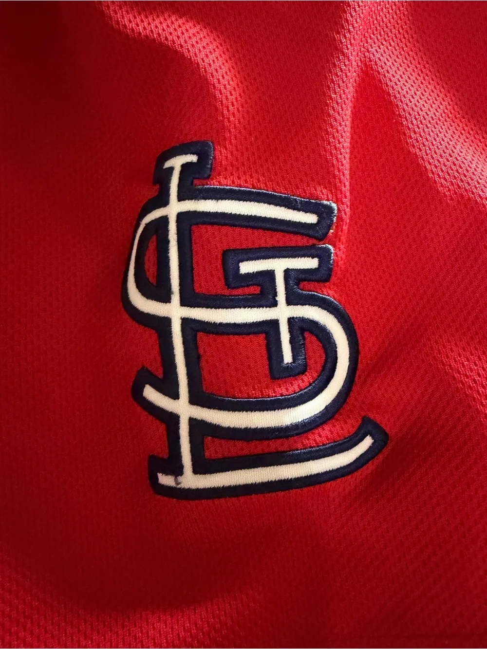 Nike St. Louis Cardinals Button-Front Jersey. Size 2X